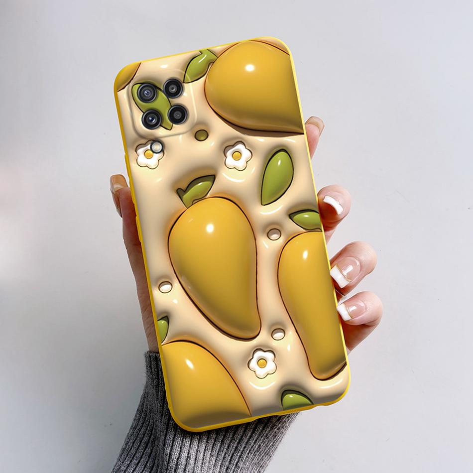 For Samsung M32 Case Cute Astronaut Painted Soft Bumper Funda Silicon Back Cover on Samsung Galaxy M32 M 32 SM-M325F Phone Case