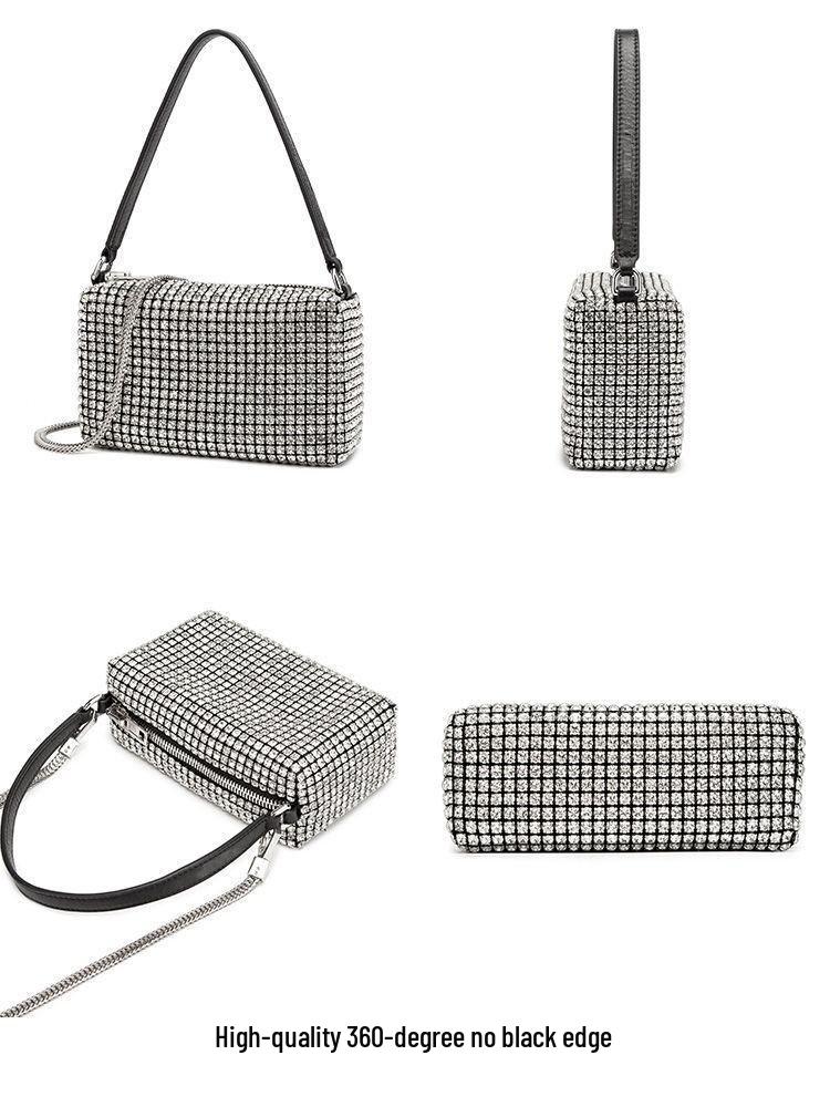 2024 Trendy Rhinestone Diamond Shoulder and Crossbody Bag for Influencers