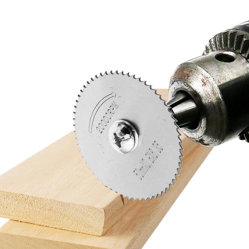 High-Speed Steel Cutting Discs for Wood, Plastic, PVC & Acrylic – Mini Blades for Electric Drill