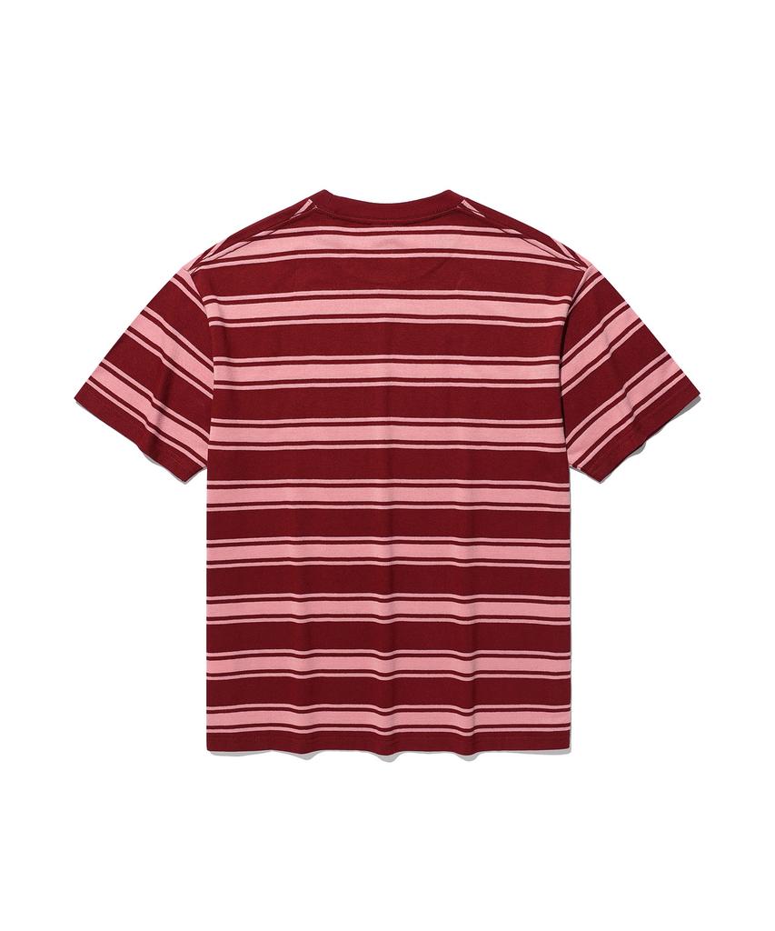 NICEGHOSTCLUB Multi Stripe 3Star Tee_Red(Ng2Gmut540A)
