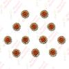 Comet Busters Red and Gold Stone Bindi (7mm) (BV2019)