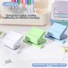 Anti Slip 5 Hole Puncher DIY Paper Punch Portable Loose Leaf  Book Page Stitcher  Planners