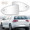 Front Door Side Heat Mirror Glass Rear View With BSD For VW Golf 7 7.5 2013 2014 2015 2016 2017 2018   an Version