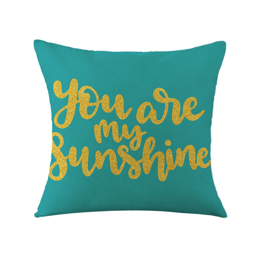 Spring Pillow, Daisy Pillowcase, New Printed Pillow, Office Sofa Pillowcase