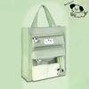 Cute Cartoon Animal Portable File Handbag Multi-functional Large Capacity Student Book Test Paper Stationery Tutorial Storage