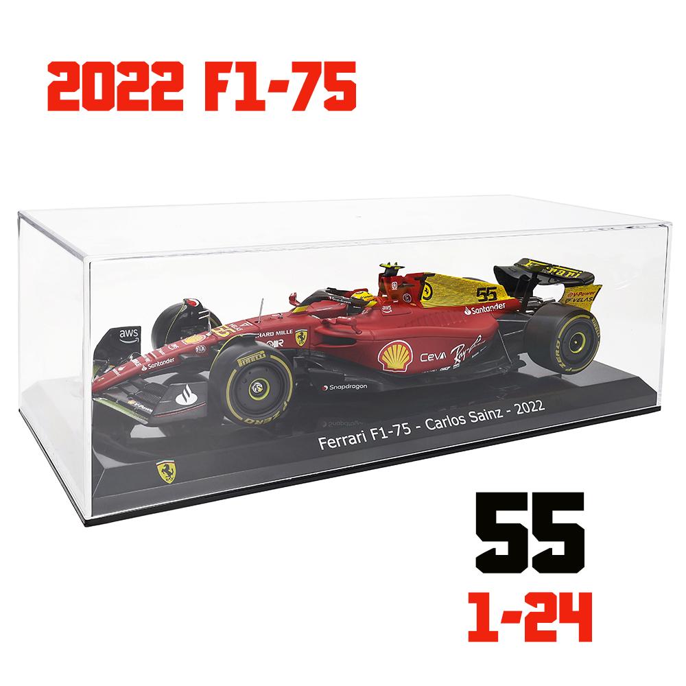 ABAJ1 Bburago 1:24 F1 serie various style 2022~2025 Ferrari SF23 16#Leclerc 55#Sainz Simulation Alloy Car Model Crafts Decoration