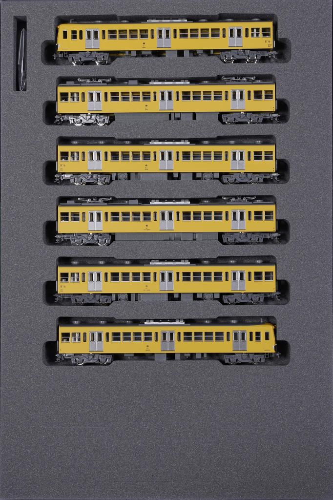 KATO N Gauge Seibu Railway Series 101 Early Model New Paint Set of 6 Model Train Cars, 10-1358