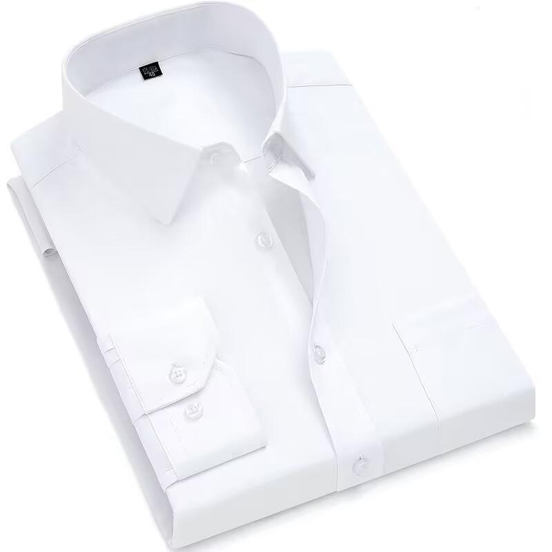 

Плюс Большой Размер 9Xl 8Xl 7Xl Мужская Повседневная Деловая Рубашка с Длинным Рукавом Классическая Клетчатая Полосатая Мужская Социальная Платье Рубашки Оверсайз 38 - M чистый белый