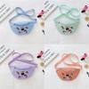 Adorable Mini Cartoon Waist Bag For Kids Cute Canvas Coin Purse Unisex Design In Multiple Colors For Everyday Use