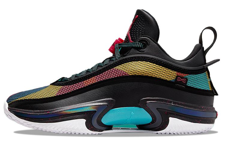 

Air Jordan 36 Low Black Multi Color DH0833-063 42.5
