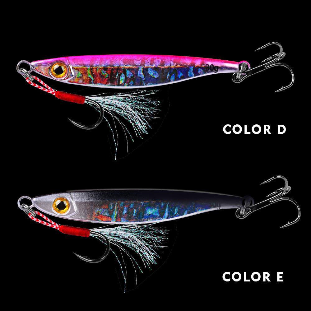 Lure Plate Lead Fish 7g 10g 15g 20g 30g Freshwater Sea Fishing Qiaozui Mandarin Fish Lure Sequins