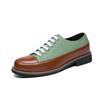 Leather Men Shoes Casual Lace Up High Quality Business Platform Shoes Classic Low Heel Leather Premium Luxurious Oxford Shoes