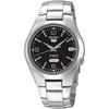 Seiko 5 Automatic Watch SNK623K1 Stainless Steel Case Black Dial Men's Timepiece