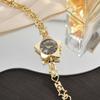 Y2k Charm Star Watch Zinc Zinc Zinc Alloy Chain Watches Luxury Star Shape Bracelet  Woman Ladies