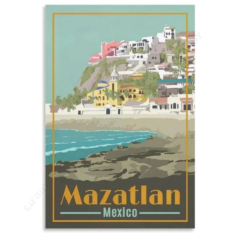 Key West Florida Poster, Tropical Travel Wall Art