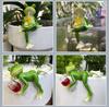 1pc Fun Simulation Leisure Frog Resin Hand Drawn Kneaded Toys, Home Gardening Bonsai Decoration Crafts Ornaments