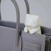 Portable Mini Cat-Shaped Food Cooling Fan USB Rechargeable 1 Set Small Cooler for Picnic Travel Dessert Cooling