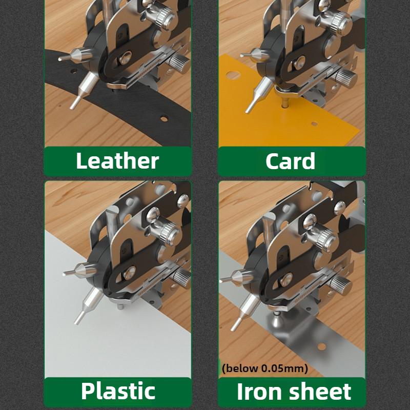 Multi-function Punching Pliers Household Hole Punching Machine Professional Puncher Pliers Belts Watch Straps Holes Puncher