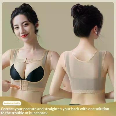 Unsichtbarer Bodyformer Korsett Damen Brust Haltungskorrektor Gürtel Rücken Schulter Stützorthese Damen Schlauchtop Dessous Übergröße