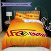 Union Berlin Pattern Bedding Uilt Set Uilt Cover Pillowcase Home Decoration Birthday Gift (1 * Duvet Cover + 2 * Pillowcase  Without Core)96