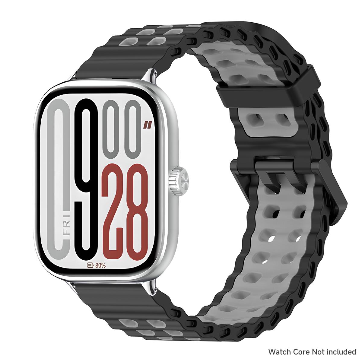 

Ремешок для Redmi Watch 5 Силиконовый браслет для Redmi Watch 4 Xiaomi Mi Band 8/9 Pro Двухцветный Дышащий Correa Спортивный браслет for redmi 4