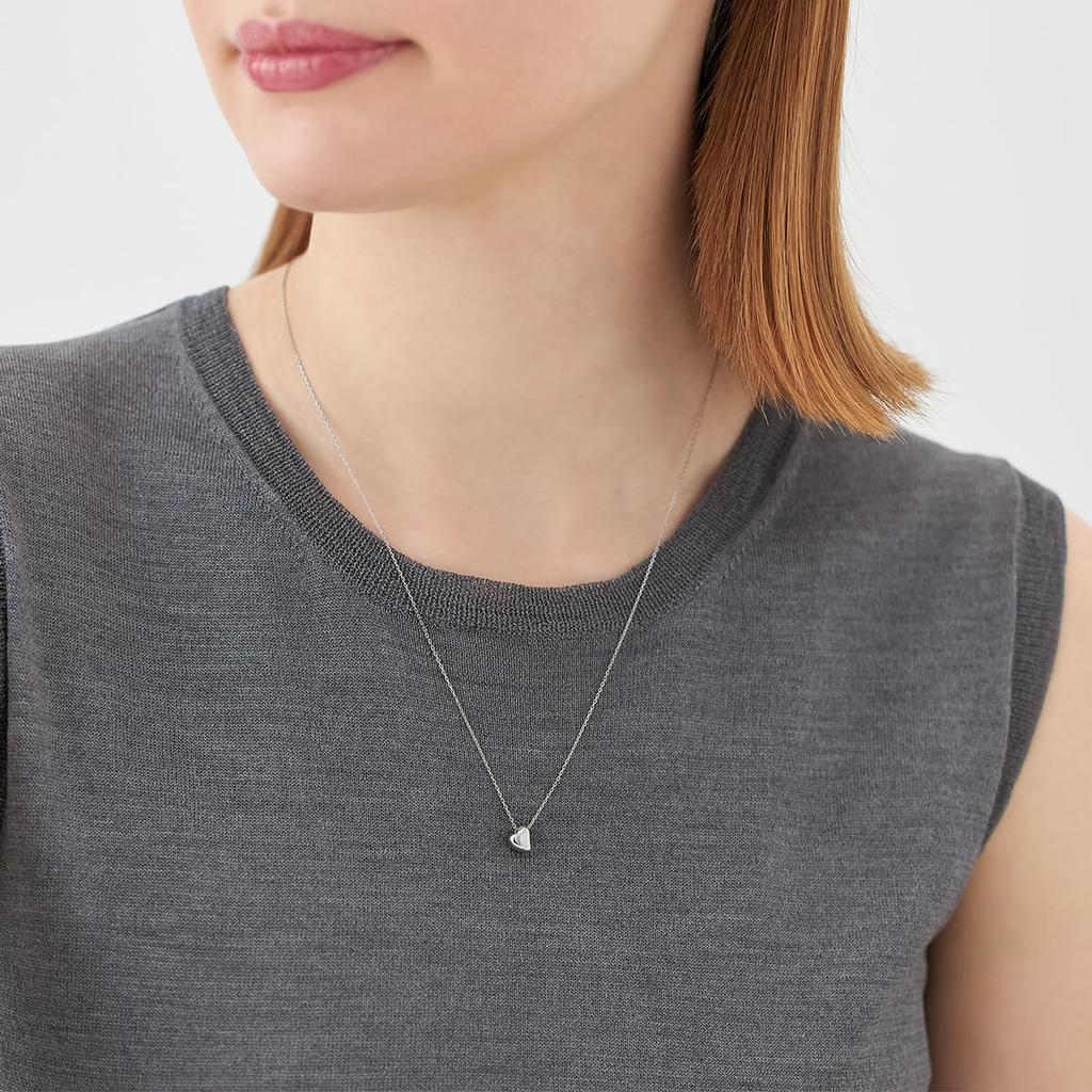 Official Silver Birthday Gift for Comes with Jewelry 112534120903 [4℃ (Yondoshi)] Necklace, Women, Case,