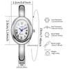 Elegant Ovaal Roma Wijzerplaat Dames Quartz Horloge Mode Armband Band Dames Polshorloge Reloj Mujer Meisjes Klok Cadeau