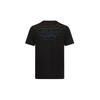 Emporio Armani Blended Fabric Crew Neck Short Sleeve T-Shirt Men Tops Black 3G1TM6-1JQXZ-F059