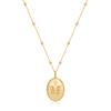 Ania Haie Gold Butterfly Locket 925 Silver Necklace N073-08G