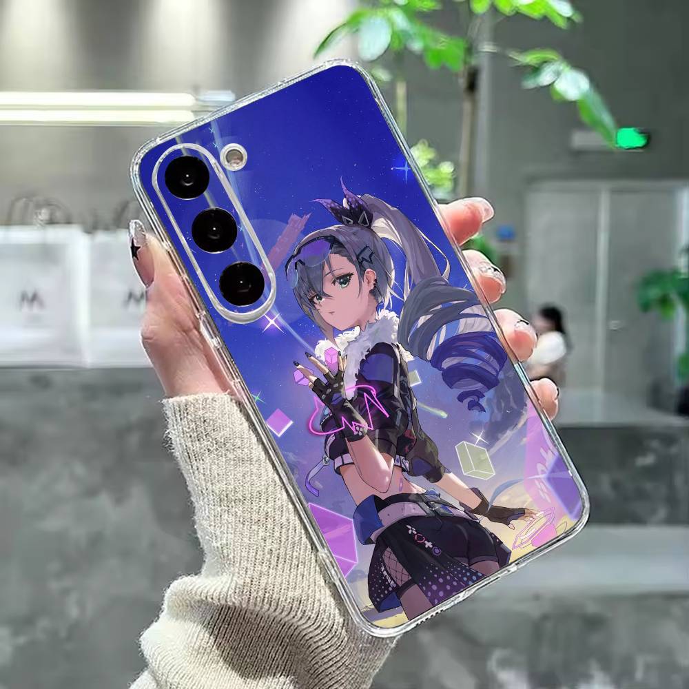 H-Honkai Silver Game Wolf Phone Case For Samsung Galaxy A91,80,73,72 ,71,53,52,32 ,31,22,21s,20,Transparent Case