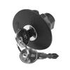 Car Gas Cap 8U5Z-9C26-B Locking Fuel Tank Gas Cap Key Fit Ford Expedition Fiesta