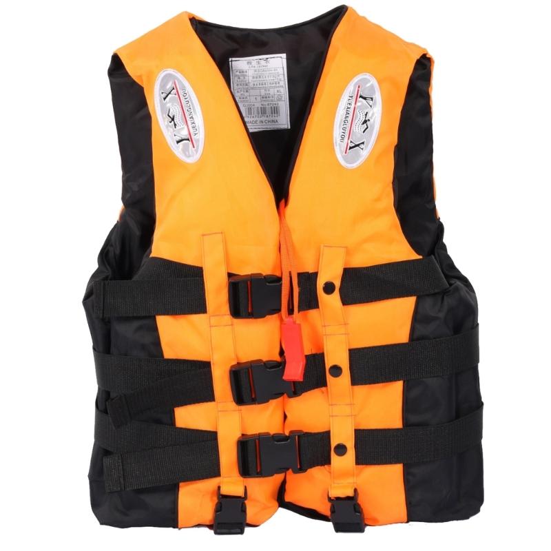 Kids Swimming Life Vest Adjustable Boating Drifting Aid Jackets Buoyancy Jackets with Whistle for Water Sports Activity