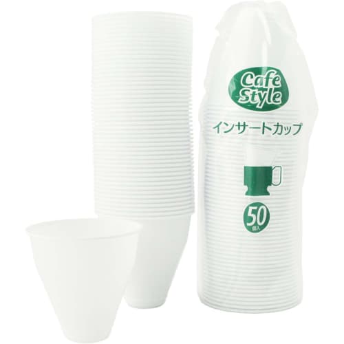 [.co.jp Exclusive] Artnap Professional Insert Cups, White, 205ml, 50-Pack x 2-Pack, DC-22, Made in Japan