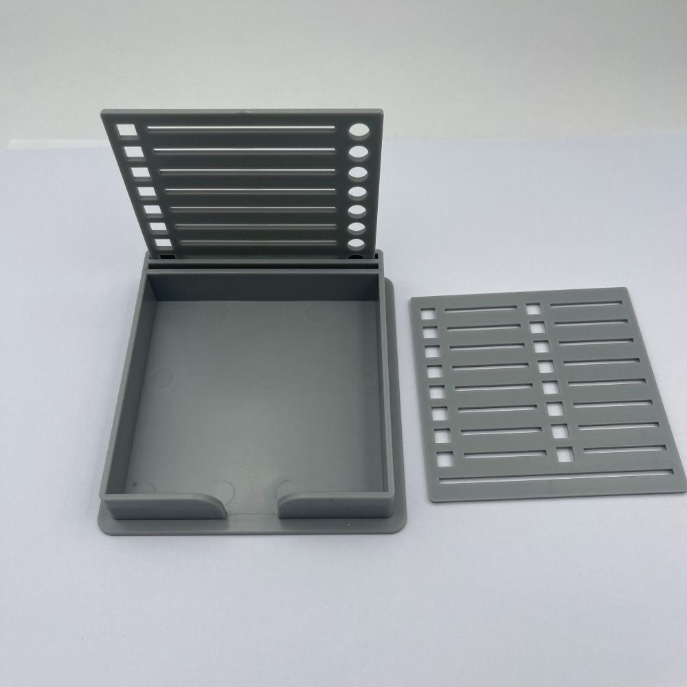 

Водонепроницаемый держатель для заметок, визитная карточка для самоклеящихся блокнотов 3x3 серый