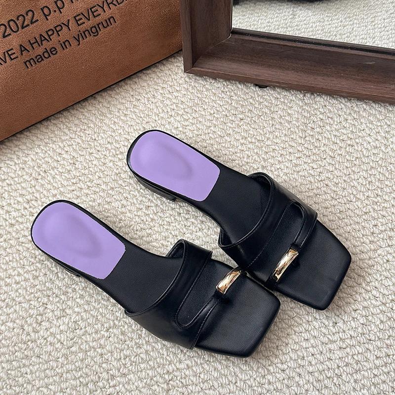 Fashion Red Women's Slippers 2025 Summer New Fashion Platform Roman Sandals Women Casual Beach Outdoor Slippers Women Flip Flops