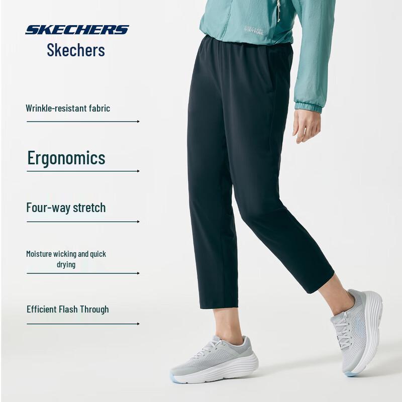 Skechers Women's Flash-Wear Versatile Quick-Dry Cropped Pants