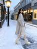 Women's 2025 Fluffy Fur Mid-Calf Snow Boots - Thick-Soled, Plush Velvet Lined, Winter Fashion.
