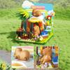 Top Toy Capybara Camp Building Block Set 253 Pieces Educational Toy for Kids Ages 8 and Up