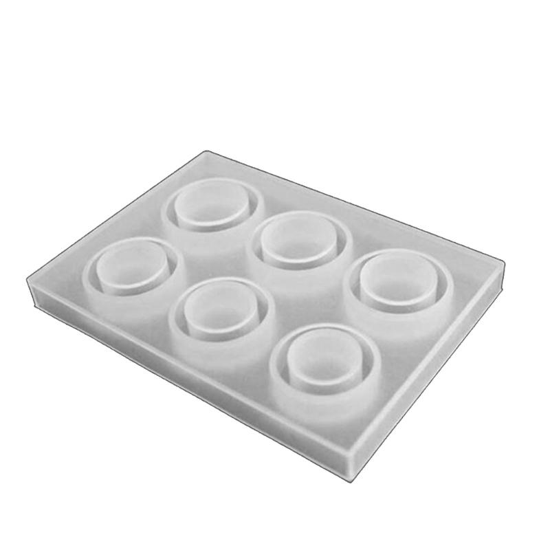 Silicone Ring Ornaments Mold Necklace Epoxy Molds Rings Jewelry Resin Casting Mold Jewelry Craft Handmade DIY Tool Gift