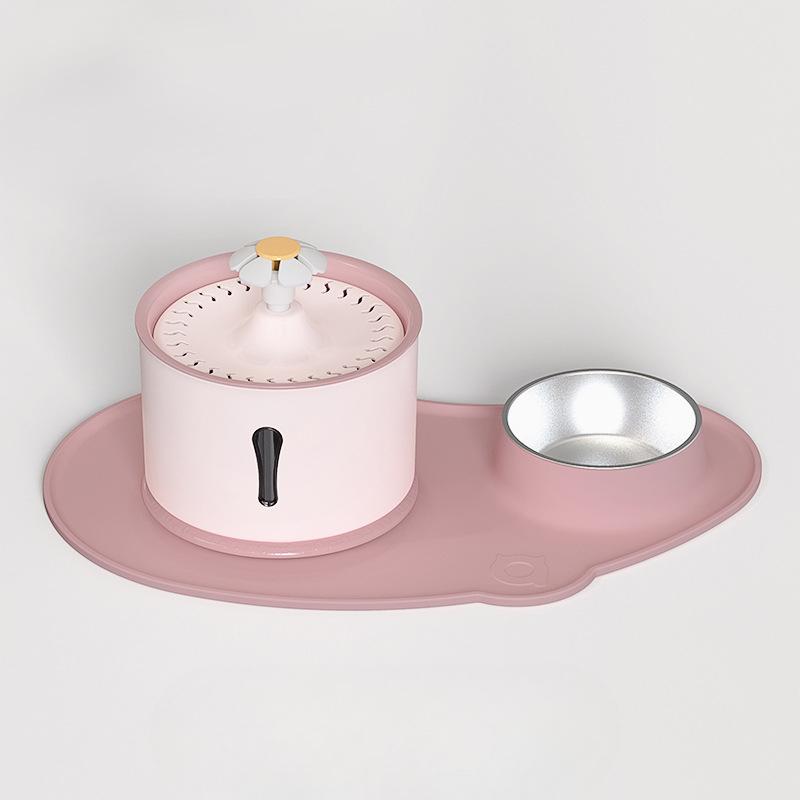 Pet Smart Water Dispenser Automatically Circulates Live Water Drinking Water Purification Filter Cat Bass Water Feeder Water Bowl Combination