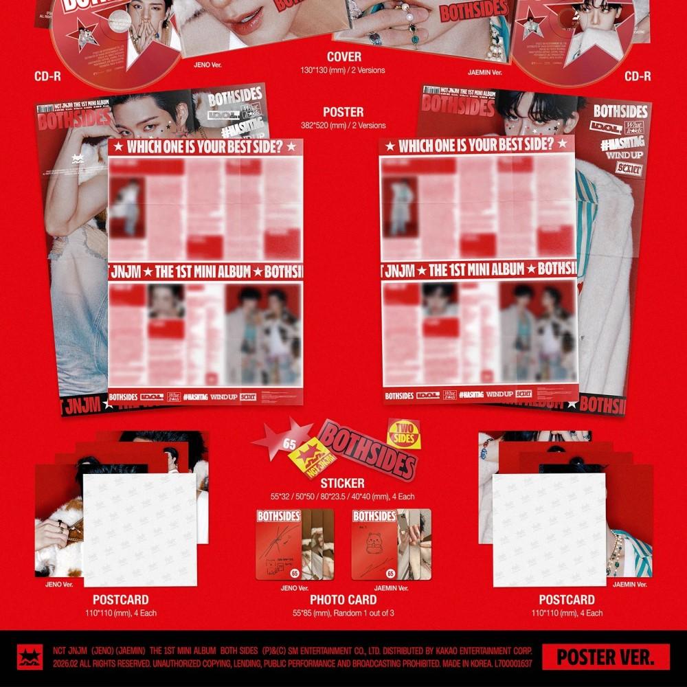 NCT JNJM - [BOTH SIDES] 1st Mini Album POSTER