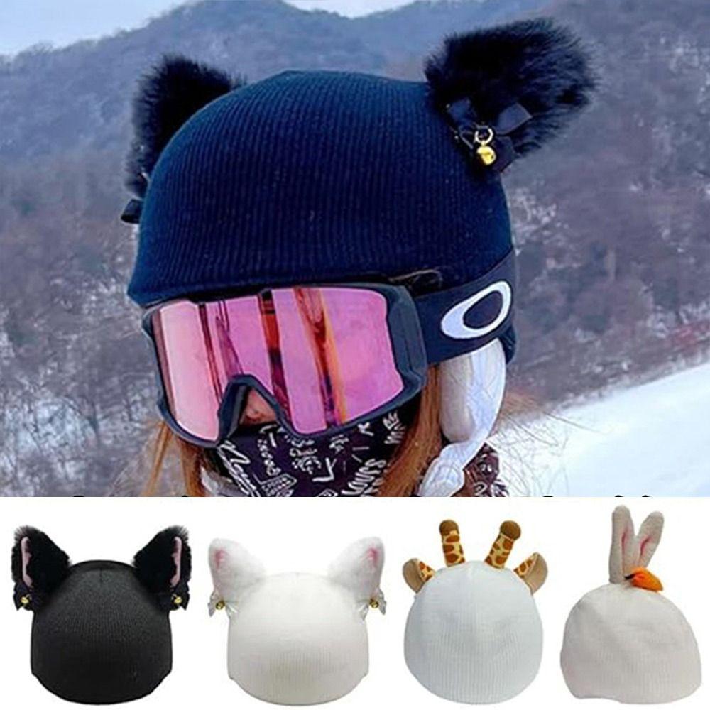 Windproof Skiing Helmet Covers Warm Helmet Protections Covers  Decorate Your Helmet
