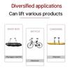 Bike Hoist Garage Storage Bike Lift Pulley System With 60Kg Bearing Overhead Bike Rack Ceiling Frame Roof Box Storage Hanger
