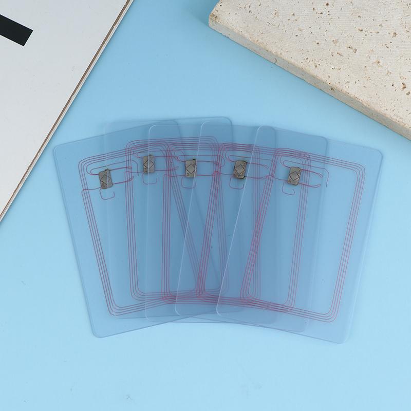 5/10/20Pcs Transparent Nfc Card Blank Nfc Tags Nfc Programmable Rewritable Nfc 215 Tags Nfc Card Compatible With Amiibo