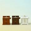 Kitchen Sink Cabinet Miniature Furniture Model Accessories Role Play Furnishings Set for Kitchen Doll House