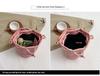 Women's Retro Fashion Bucket Bag - Single Shoulder & Crossbody Handbag