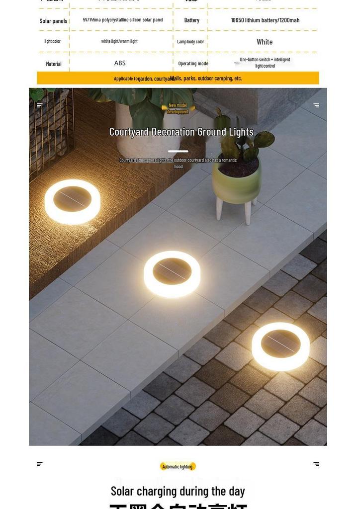 Dual-Use Solar Garden and Yard Lights for Pathways and Landscapes