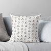 Reading Sheet Ghost Cute Ghosts Reading Pack Book Set Spooky Book Lovers Gift Ideas Throw Cushions & Pillows Without Core