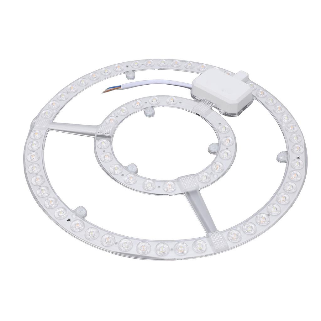 72W Ceiling Light Module Board Round Dual Color Dimmable LED Ceiling Fan Light Replacement Panel for Living Room Bedroom Bathroom