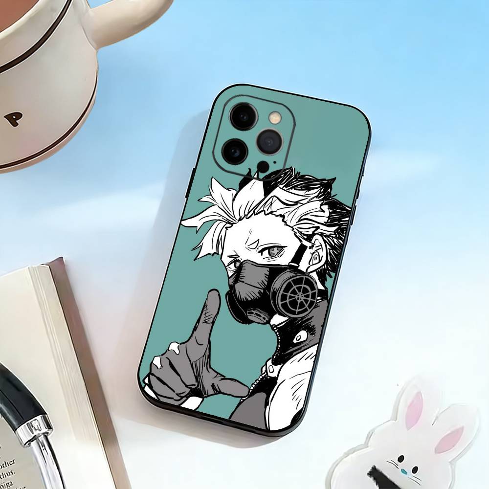 K-8-Kaiju No Phone Case For iPhone 17, 16,15,14,13,12,11 Plus,Pro Max, Others Soft Black Cover